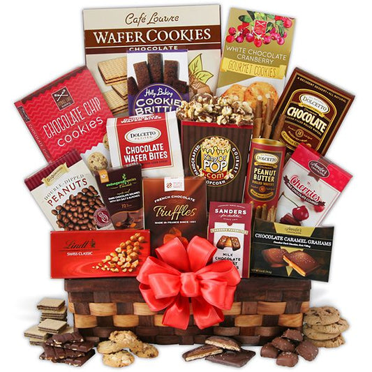 Cesta para Amantes del Chocolate