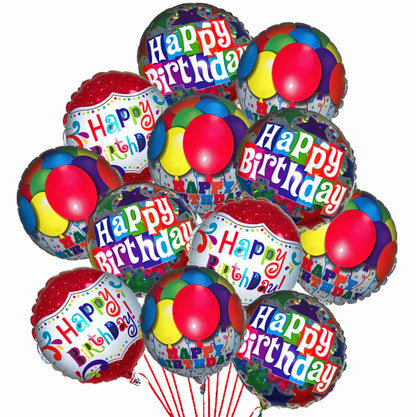 Ramo de globos de cumpleaños