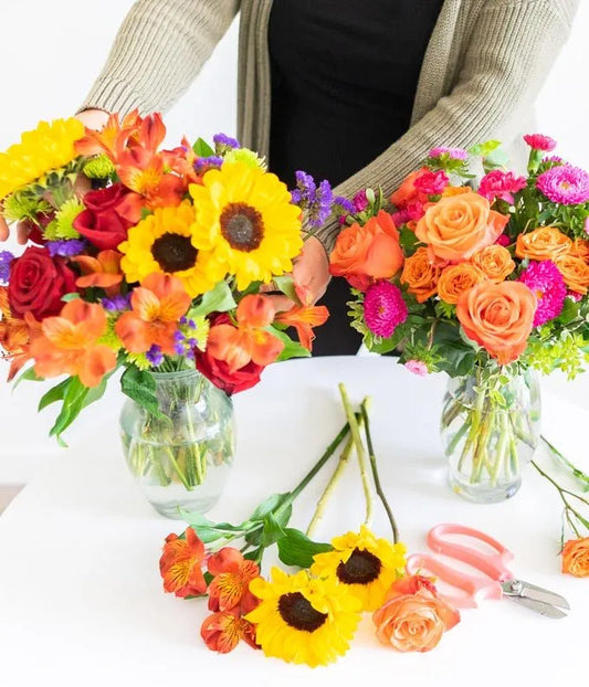Ramo de flores "que te mejores" diseñado por un florista