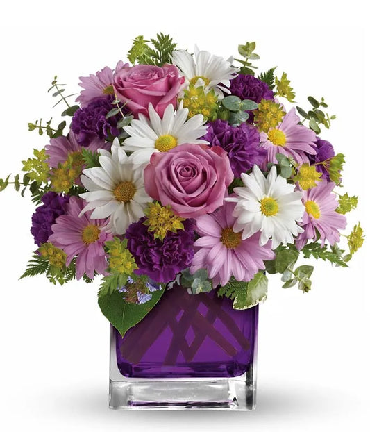 Color Me Purple Bouquet - Same-Day Flower Delivery West Palm Beach, FL