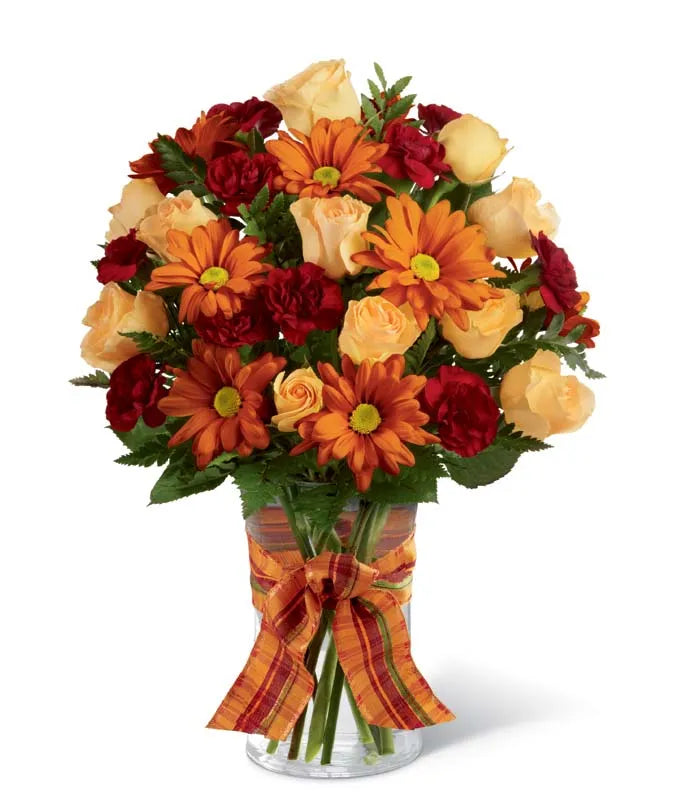 Burgundy Blooms Bouquet - Same-Day Flower Delivery Boynton Beach, FL