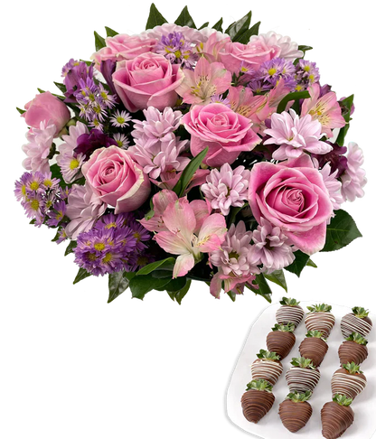 Lavender Love & Berry Bundle - Same-Day Delivery Boynton Beach, FL