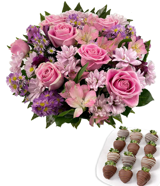 Lavender Love & Berry Bundle - Same-Day Delivery Boynton Beach, FL