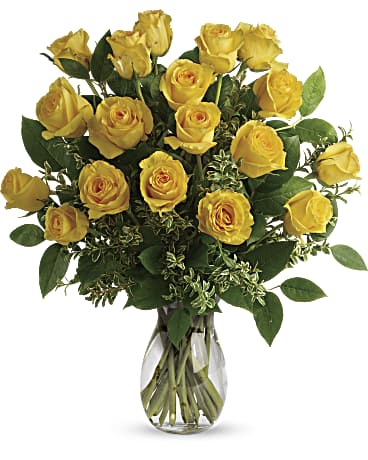 Yellow Roses Bouquet - Same-Day Flower Delivery Jupiter, FL